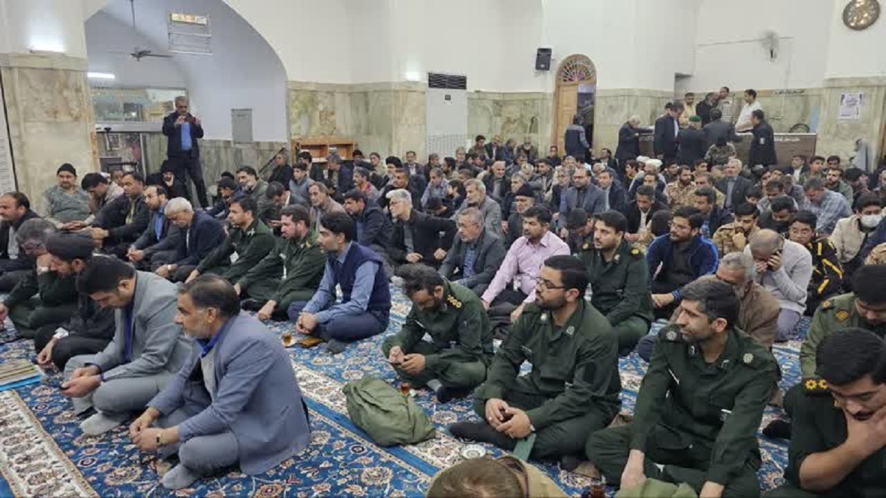 گرامیداشت سالروز شهادت سردار دل‌ها در بافق