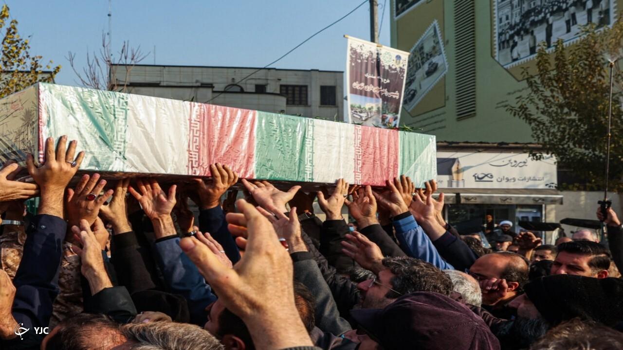 شهید مدافع امنیت در بوکان تشییع شد