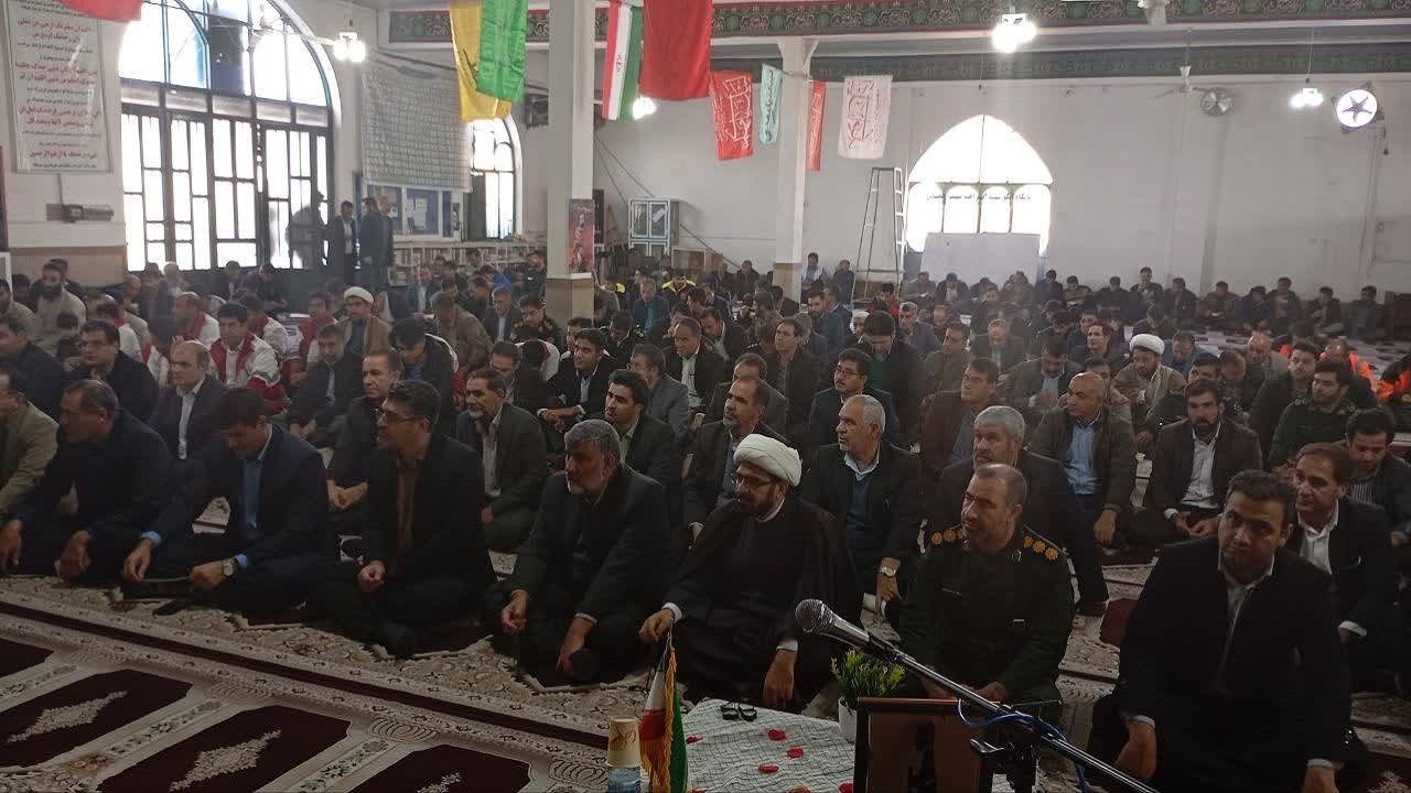 مراسم بزرگداشت چهارمین سالگرد شهادت سردار دل‌ها در رومشکان + تصاویر