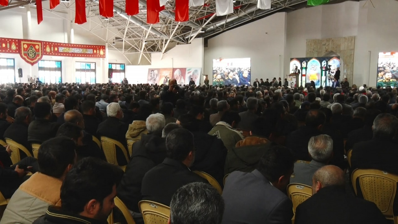 سالگرد سرداران شهید سلیمانی و کاظمی در گلستان شهدای اصفهان