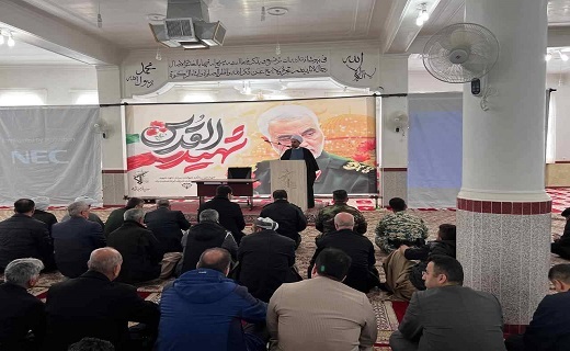 بزرگداشت &zwnj;شهید سلیمانی در &zwnj;شهرستان های کردستان