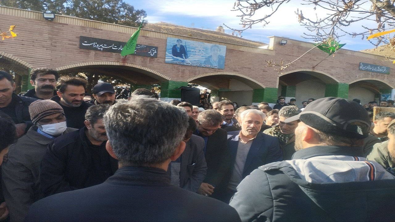 پیکر مجتبی ورمقانی به خاک سپرده شد