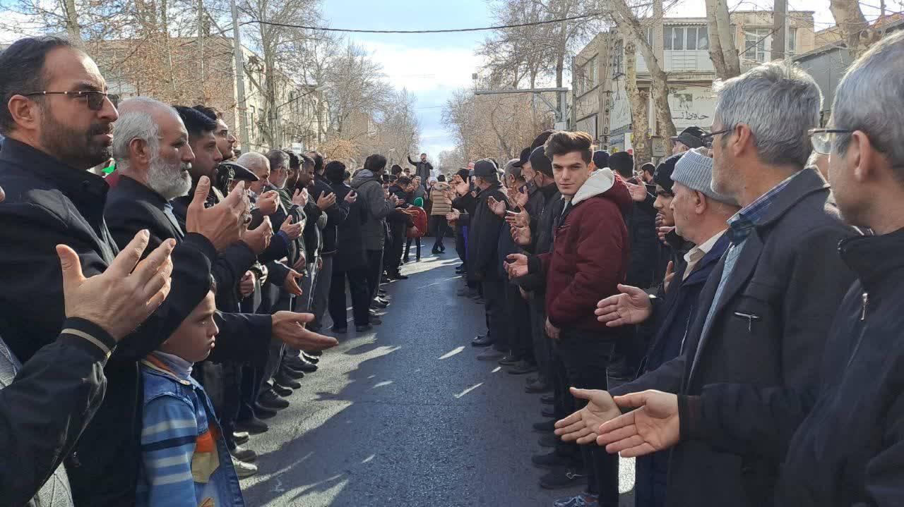 مراسم راهپیمایی در خوی