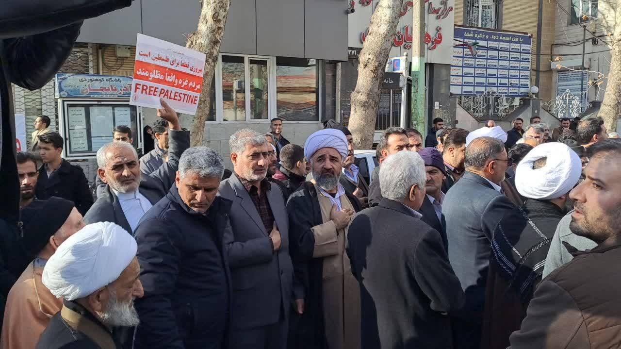 واکنش مردم خوی به حمله تروریستی گلزار شهدای کرمان