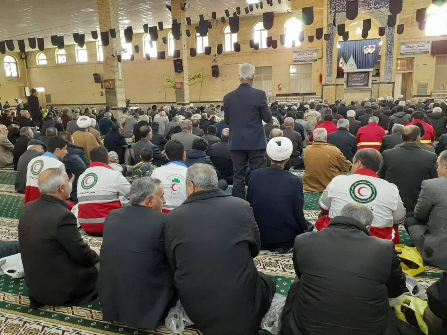 تجمع اعتراضی مردم خوی برای حمله تروریستی گلزار شهدای کرمان