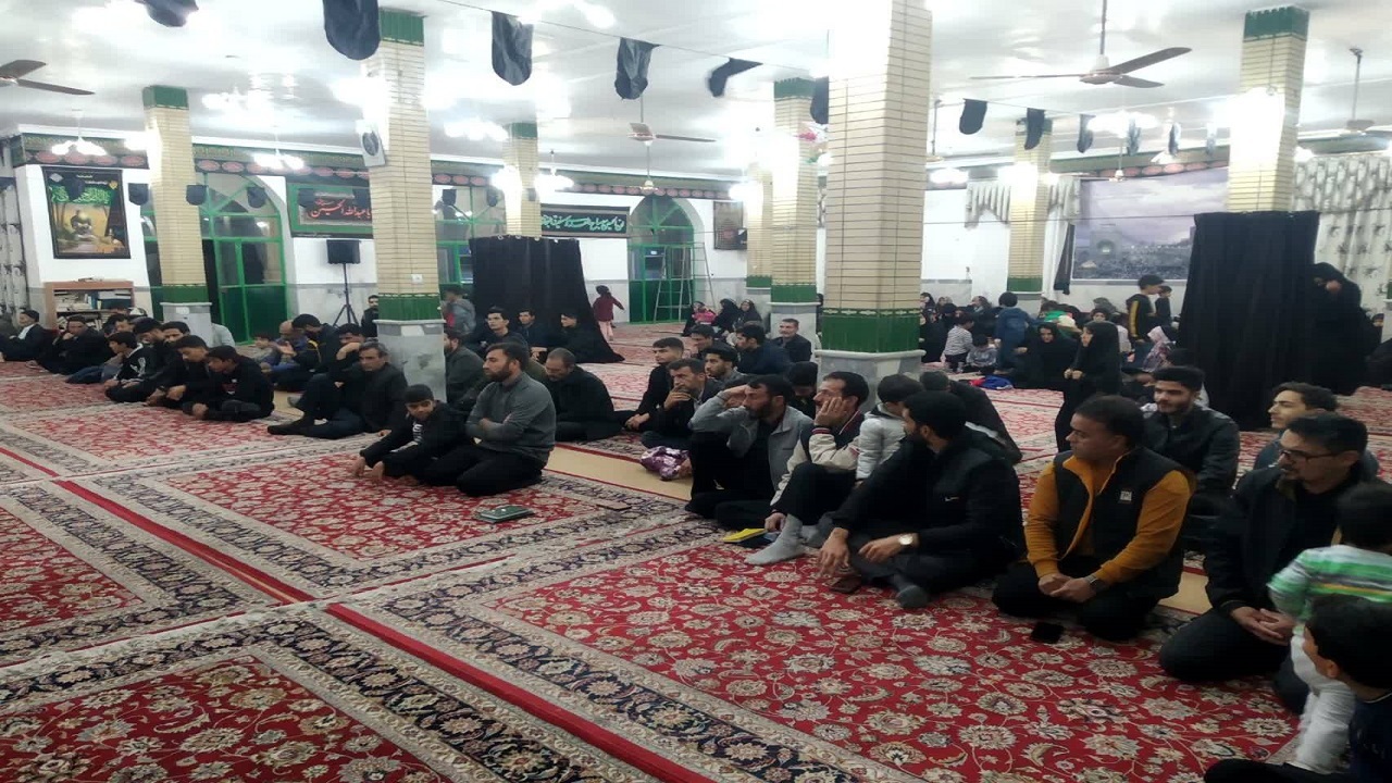 گرامیداشت سالگرد شهادت حاج قاسم و شهدای حادثه تروریستی کرمان در روستای ملوند + تصاویر