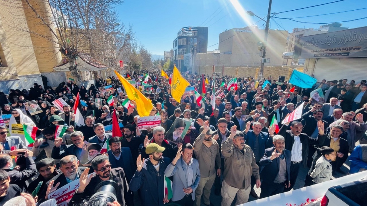 برگزاری راهپیمایی در محکومیت جنایت تروریستی کرمان