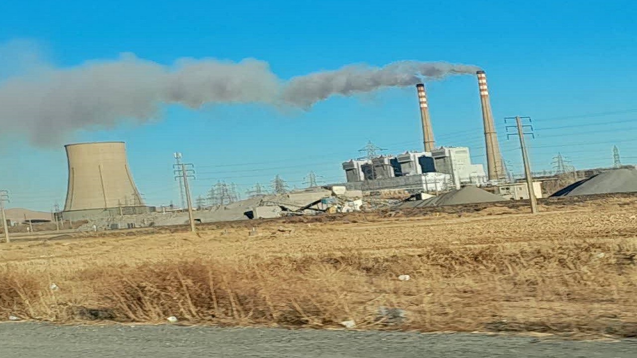 مازوت سوزی نیروگاه اراک از لنز دوربین شهروند خبرنگار