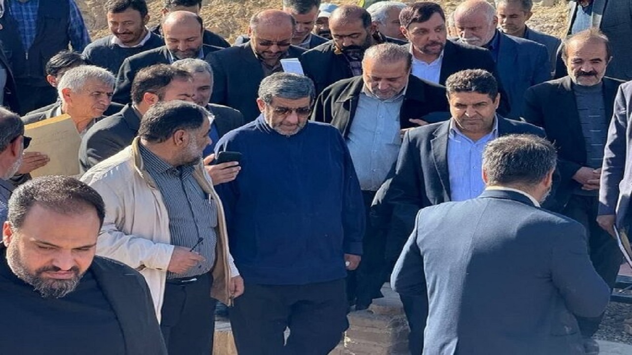 بازدید وزیر میراث فرهنگی از قنات جهانی قصبه گناباد