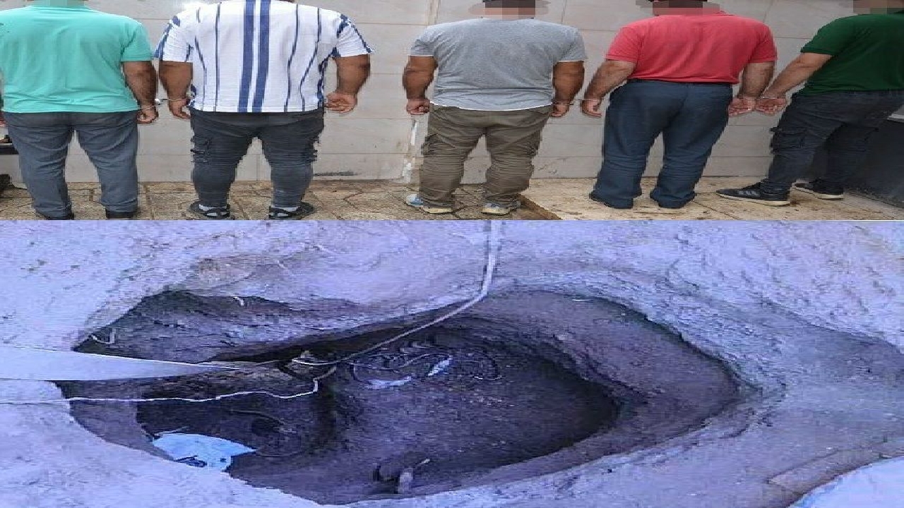 ناکامی جویندگان گنج در رودبار