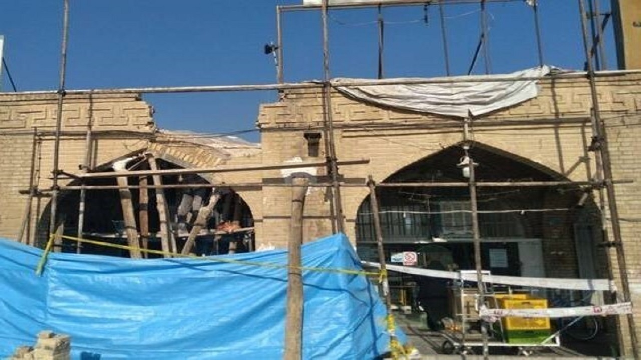 مرمت و سامان‌دهی میدان شریعتی سمنان