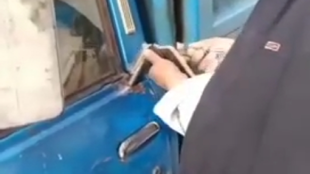 قفل ضدسرقت عجیب خودروی نیسان + فیلم