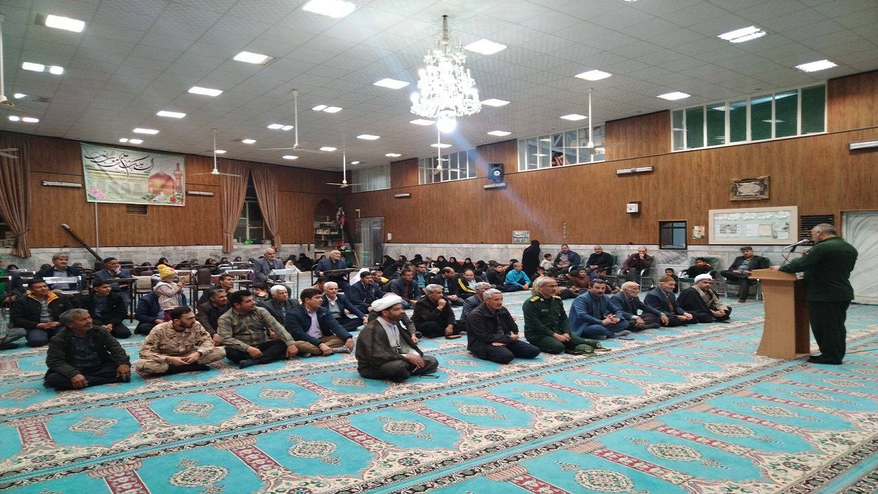 نشست بصیرتی همزمان با سالگرد شهادت حاج قاسم در انابد برگزار شد + تصاویر