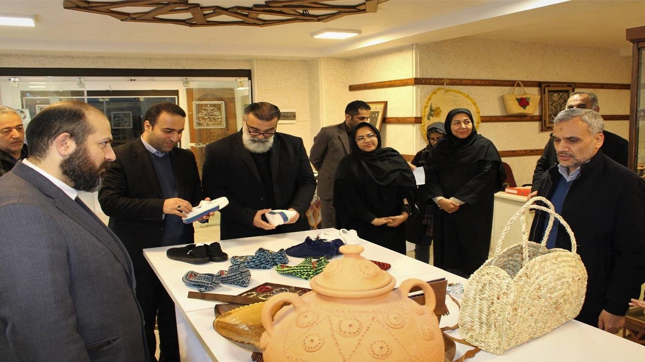 حضور ۲۰ اثر صنایع دستی در دومین جشنواره سراسری بسیج هنرمندان در مازندران