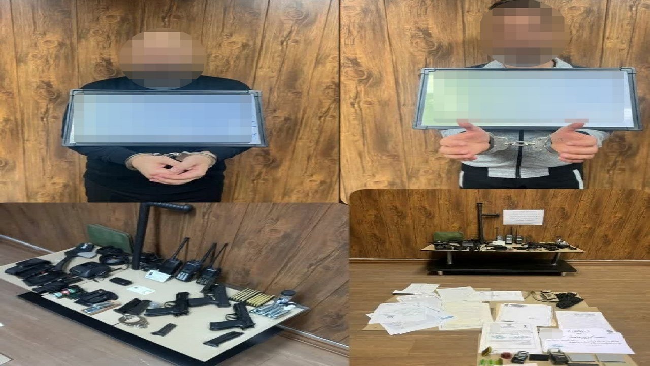 دستگیری ۲ مأمور قلابی و ۲ شرور در رشت