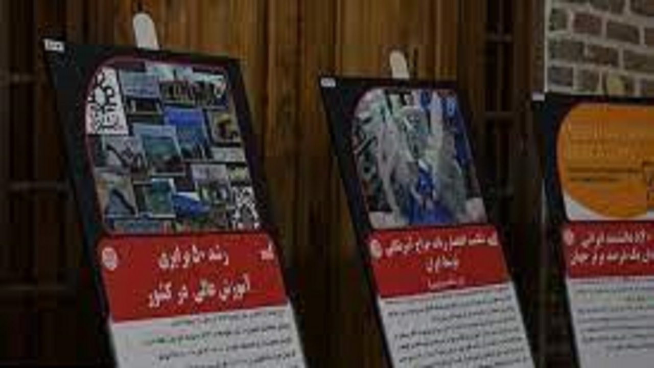 گشایش نمایشگاه از سقوط تا صعود در تبریز