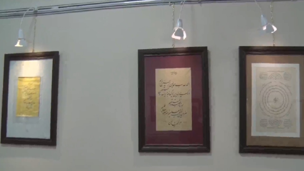 گشایش نمایشگاه خوشنویسی و نقاشی در بستان آباد