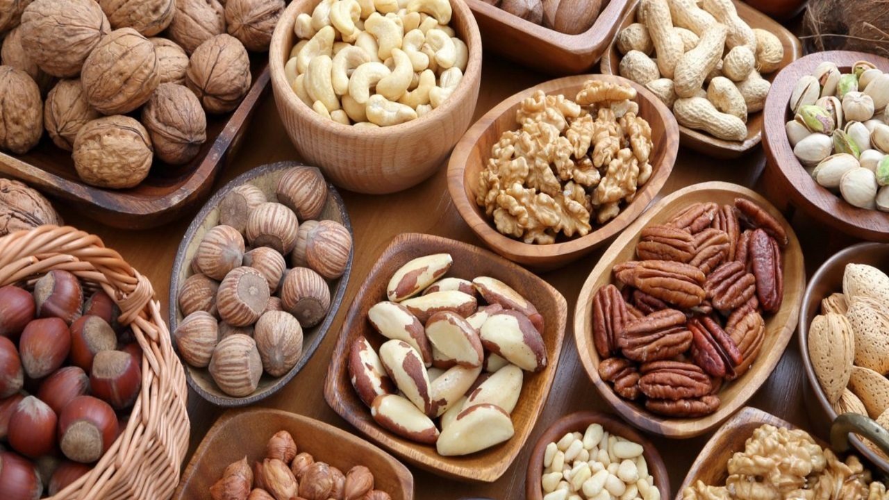 خواص مغز آجیل‌های مختلف برای بدن + فیلم