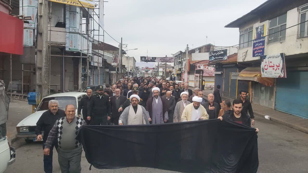راهپیمایی حادثه گلزار شهدای کرمان