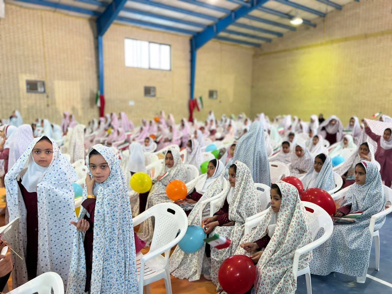 مراسم جشن تکلیف در مدارس قشم