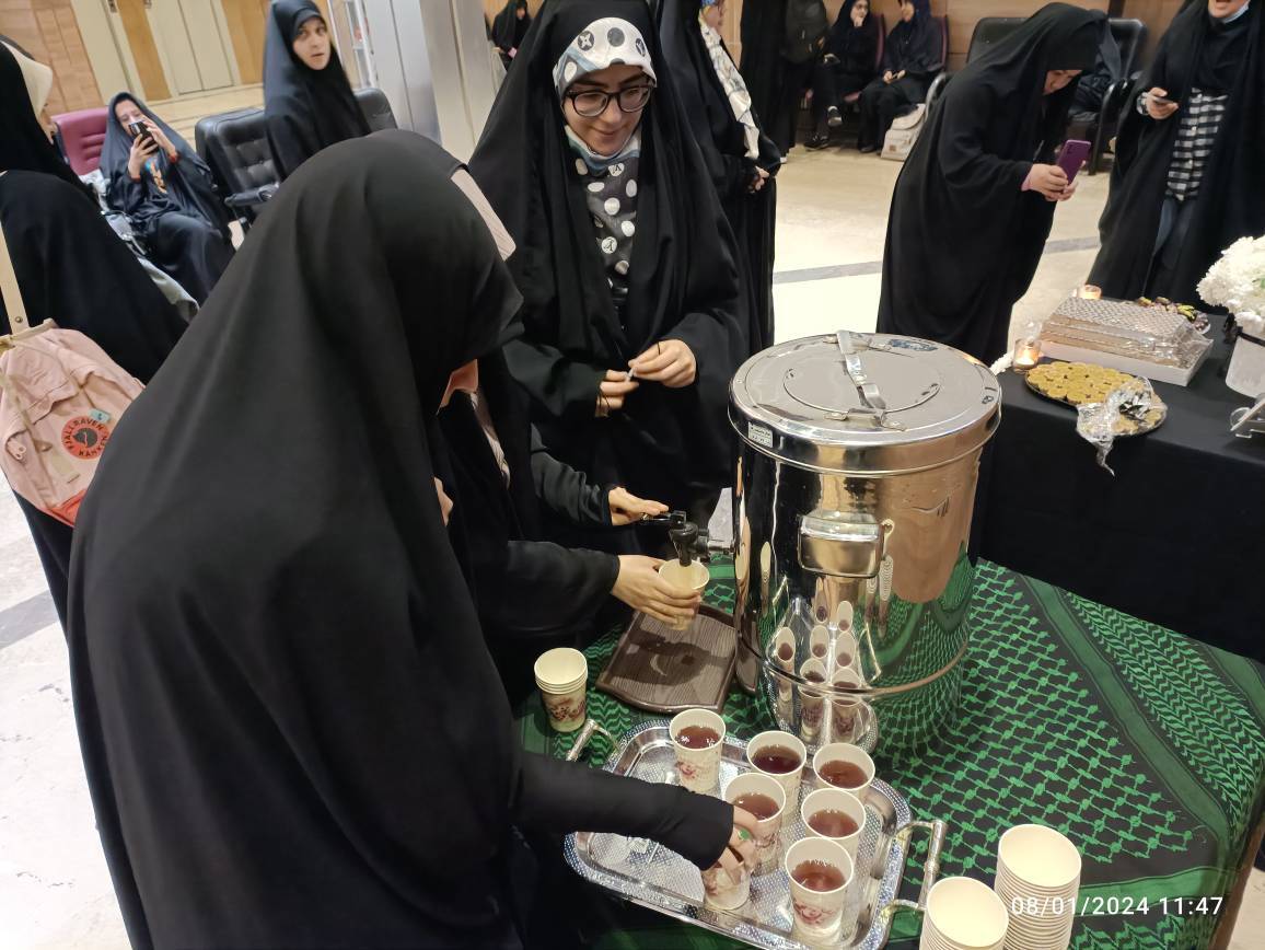 مراسم گرامیداشت شهیده حادثه تروریستی کرمان