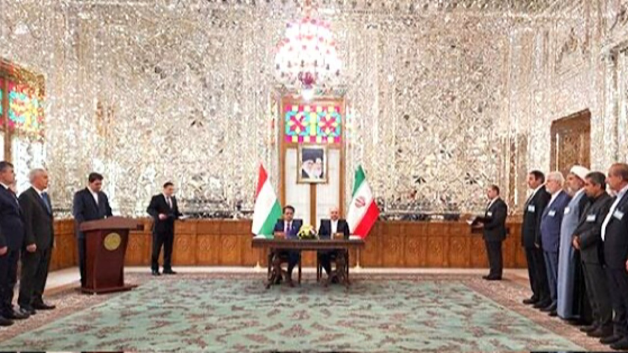 انعقاد تفاهم‌نامه همکاری‌های پارلمانی میان ایران و تاجیکستان