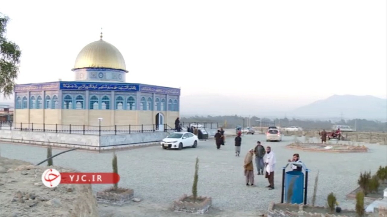 مساجدی با نماد مسجدالاقصی در افغانستان + فیلم