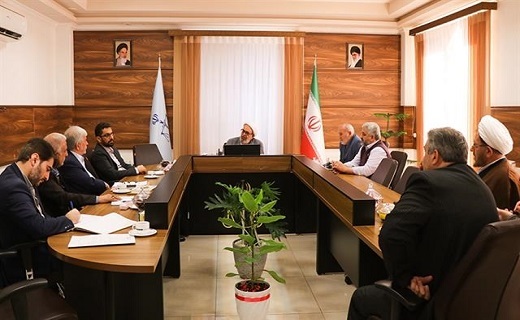 نشست اعضای هیئت امنای ستاد دیه در دادگستری گیلان