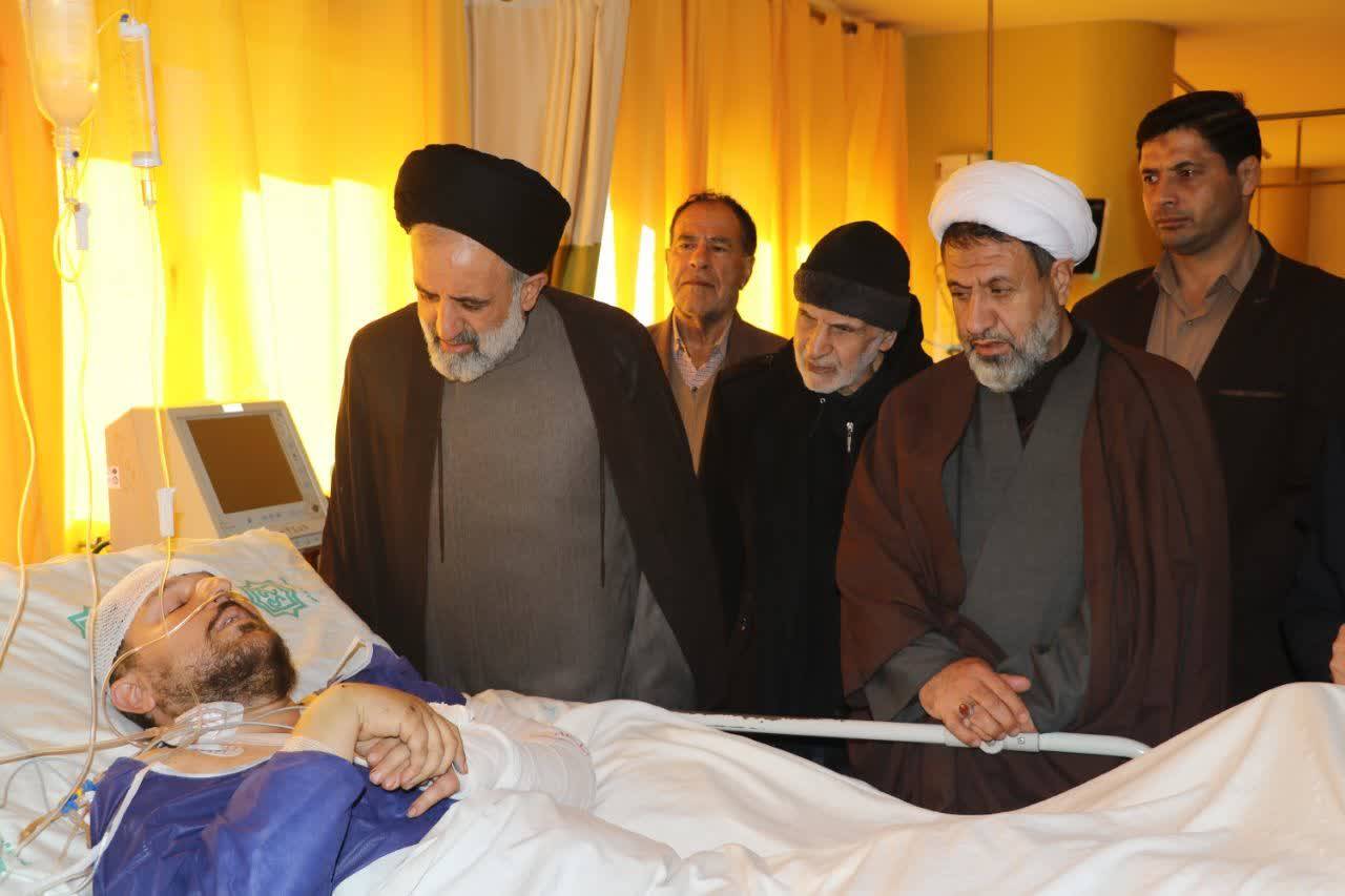حضور نماینده ولی فقیه در بیمارستان