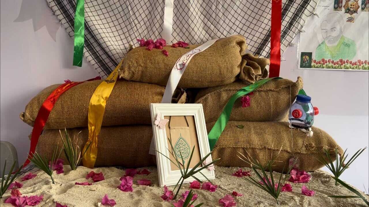 آغاز نمایشگاه دانش آموزی شهدای غواص در کیش
