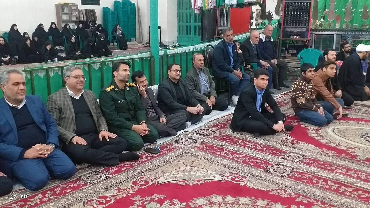 برگزاری مراسم گرامیداشت شهدای حادثه تروریستی کرمان در کوهبنان