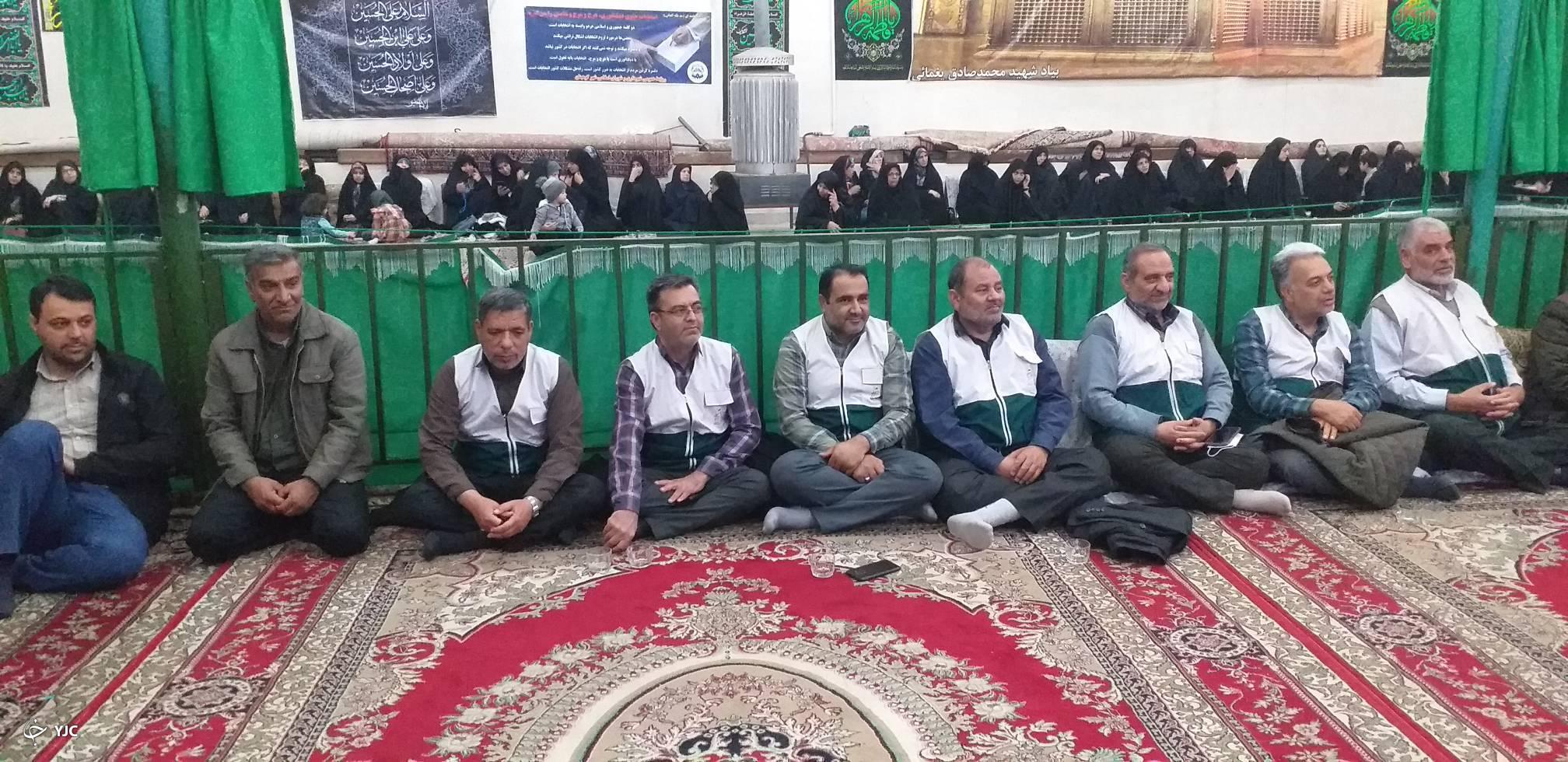 برگزاری مراسم گرامیداشت شهدای حادثه تروریستی کرمان در کوهبنان