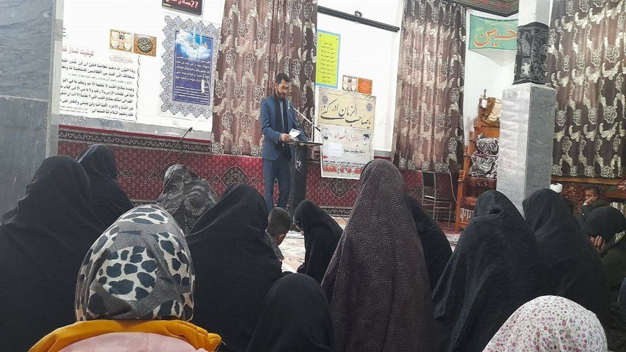 برگزاری مراسم یادواره شهدا در روستای گرمی انگوت به روایت تصاویر