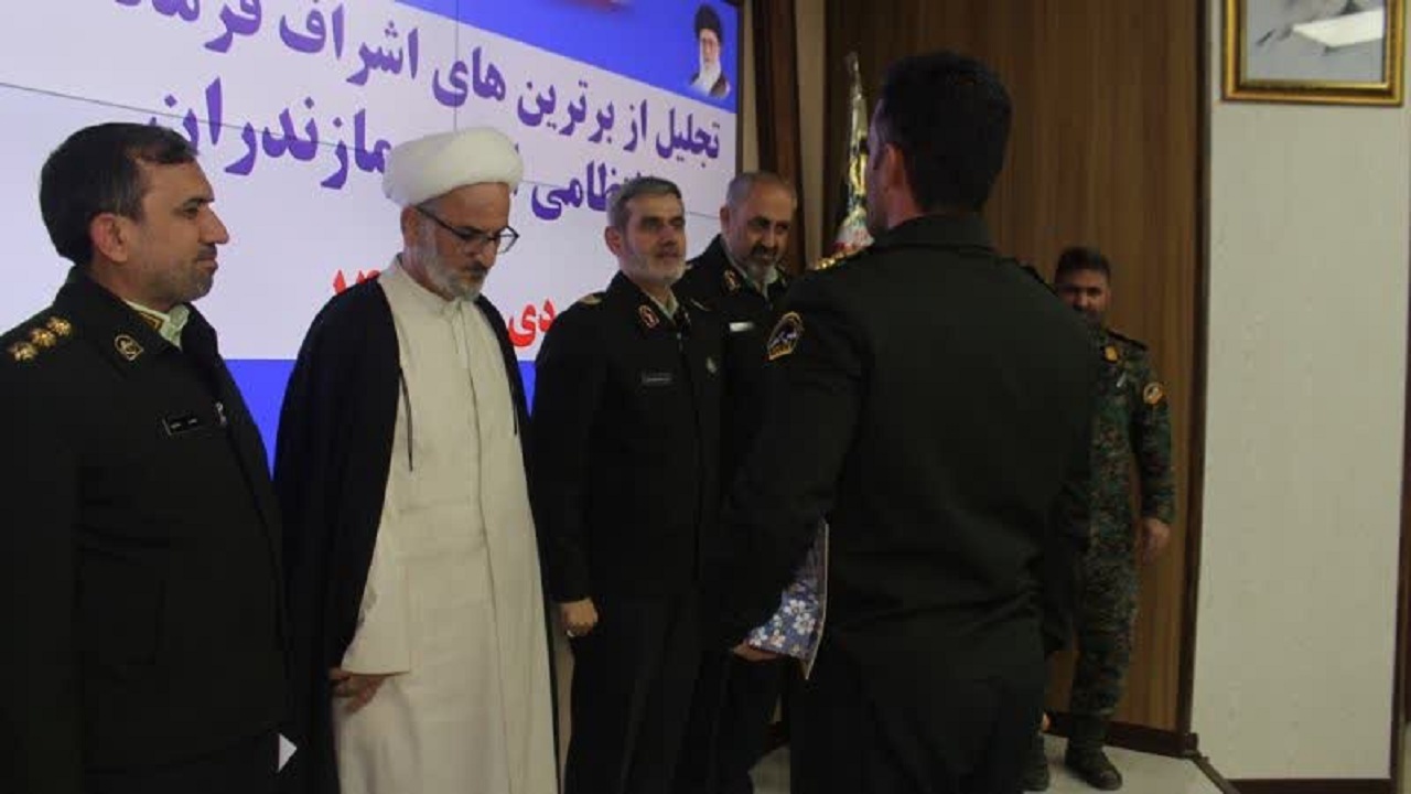 انتخاب فرمانده انتظامی شهرستان نور به عنوان کارآگاه برتر سال ۱۴۰۲