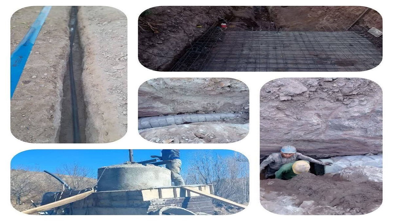 تامین آب آشامیدنی برای روستای قلات تاکستان