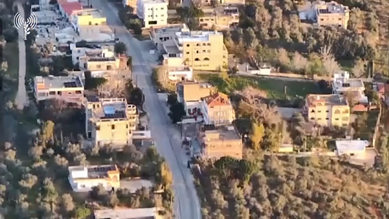 بمباران روستای کفر کلا در لبنان توسط اسرائیل + فیلم
