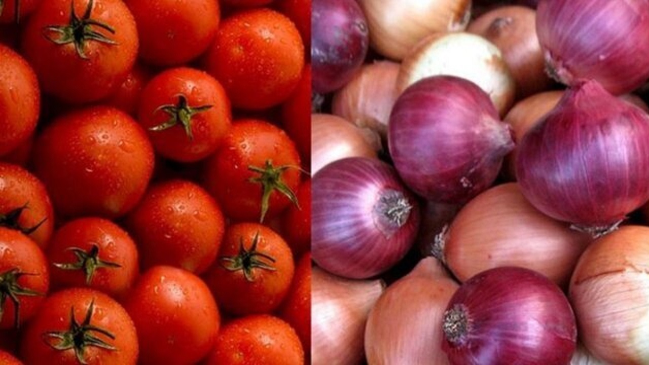 کاهش تعرفه صادرات پیاز و گوجه فرنگی راهی برای تنظیم بازار