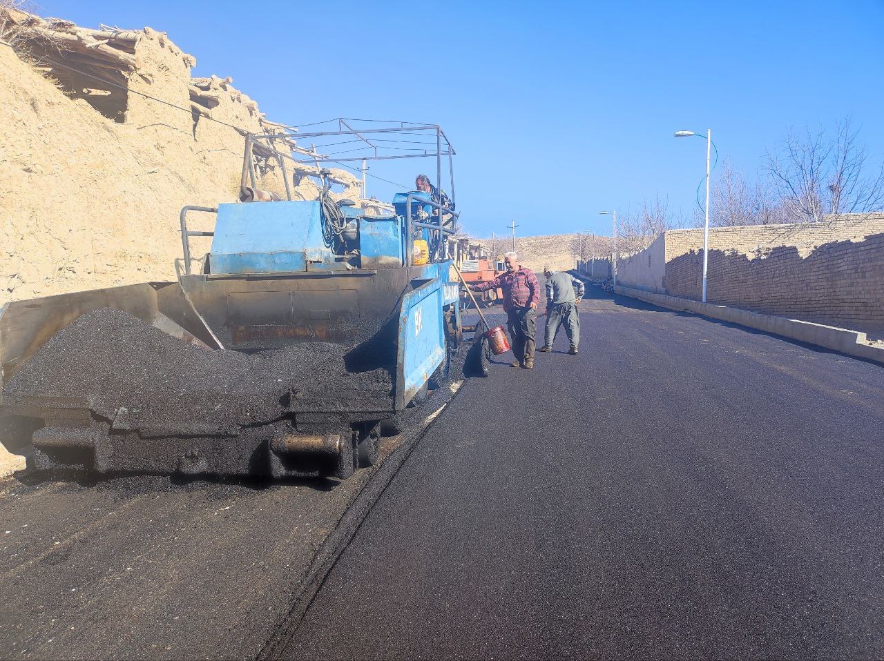 مراحل انجام روکش آسفالت معابر