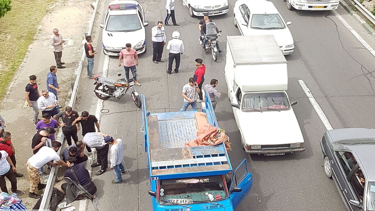 ۷۱ نفر در سوانح رانندگی مشهد مصدوم شدند