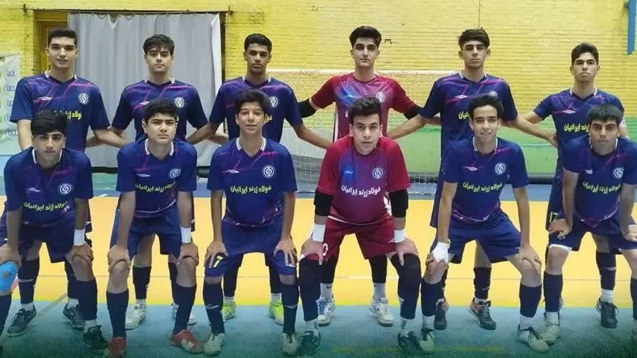 صعود فوتسالیست های نوجوان زرندی به لیگ برتر کشور