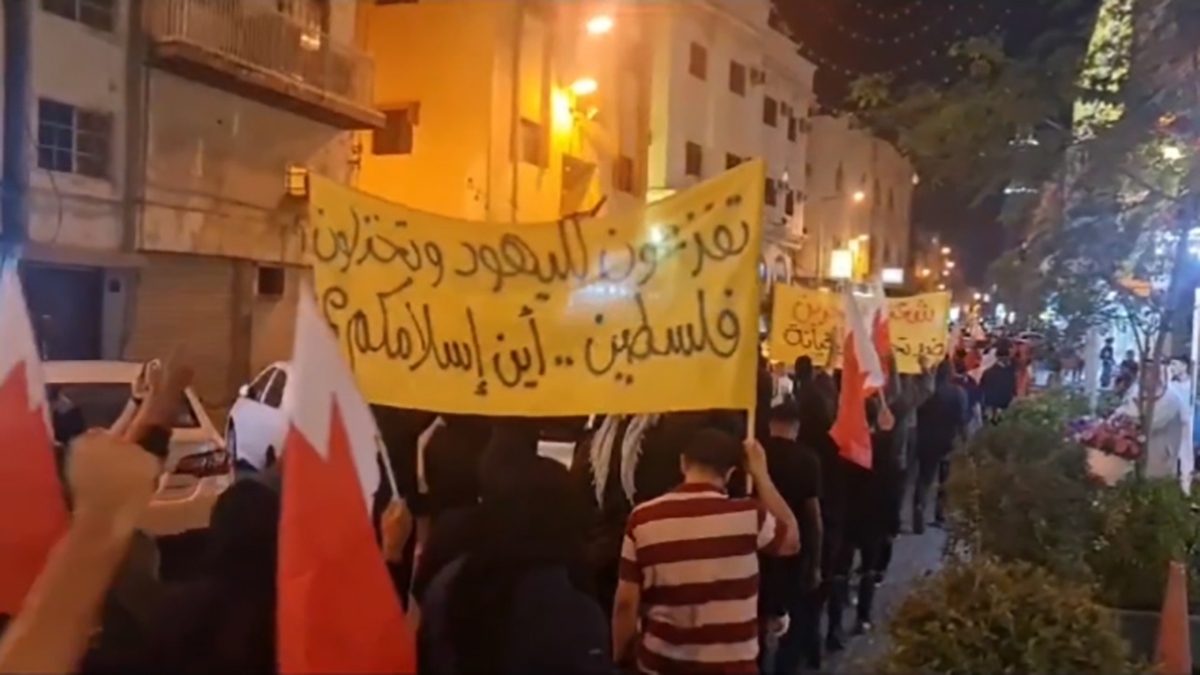 نمایش حامیان فلسطین برای محکوم کردن جنایات اسرائیل + فیلم
