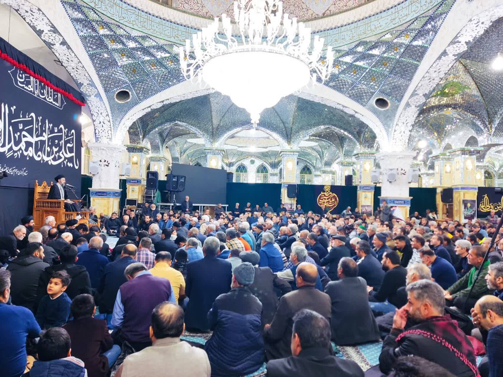 مراسم سوگواری حضرت سلطانعلی(ع) در مشهد اردهال