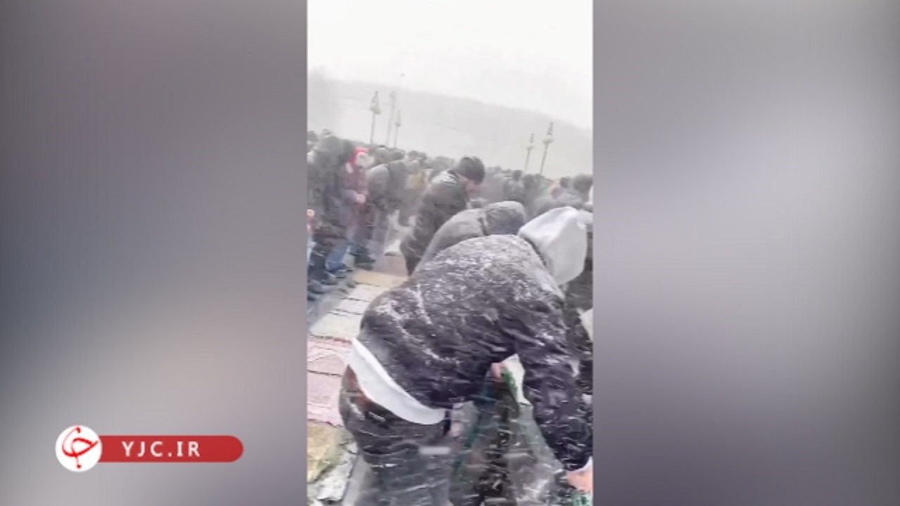 غافلگیری نمازگزاران در ترکیه + فیلم