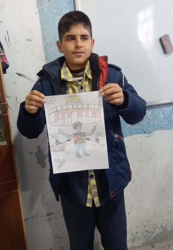 نقاشی دانش آموزی