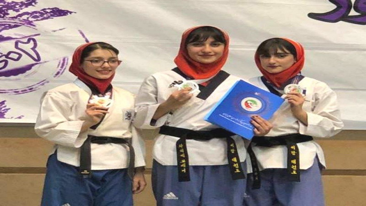 مدال آوری بانوان پومسه رو مازندرانی در لیگ دسته یک کشور