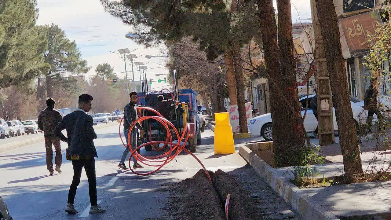 شتاب توسعه شبکه فیبر نوری در شهرهای کرمان
