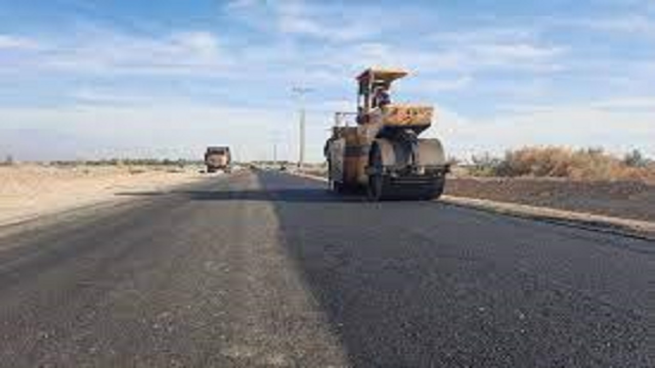 اجرای عملیات آسفالت بیش از ۳ کیلومتر راه روستایی در جیرفت