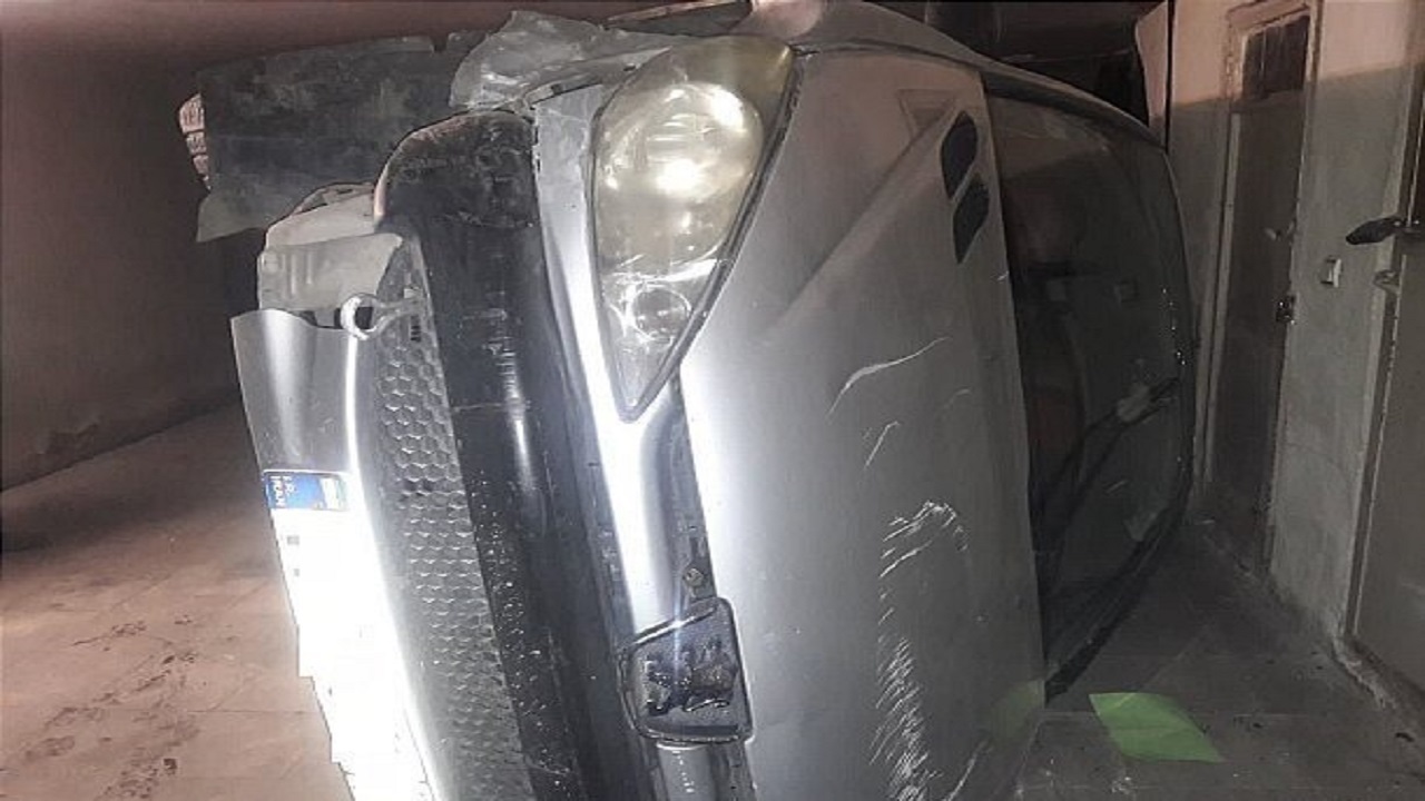 واژگونی عجیب پژو ۲۰۶ واژگونی عجیب پژو ۲۰۶