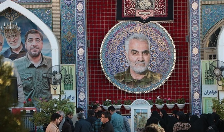 مراسم هفتمین روز شهدای تروریستی انفجار ۱۳ دی‌ماه کرمان برگزار شد