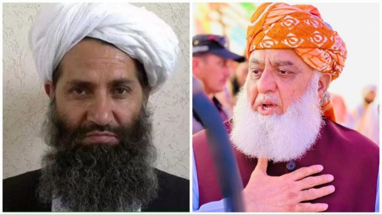 دیدار فضل رحمان و ملا هبت الله